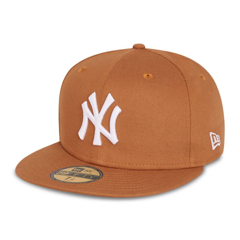 Gorras New Era Mlb Marrom - New York Yankees League Essential 59FIFTY 14392YHVB